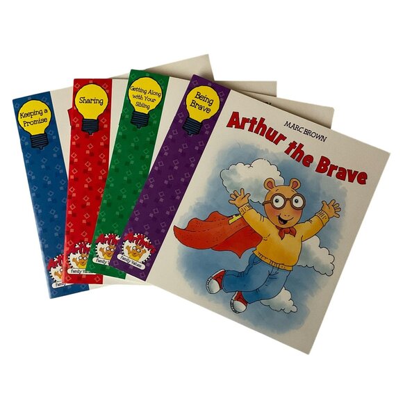 Marc Brown Other - Arthur's Family Values Children’s Book Bundle – Marc Brown Mini Set (4 Books)